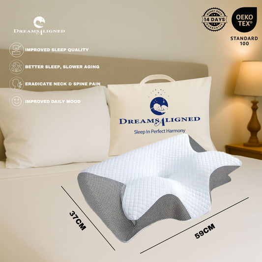 DreamsAligned™ Cervical Deep Rest Pillow