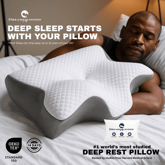 DreamsAligned™ Cervical Deep Rest Pillow