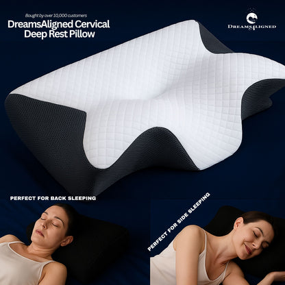 DreamsAligned™ Cervical Deep Rest Pillow