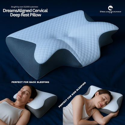 DreamsAligned™ Cervical Deep Rest Pillow